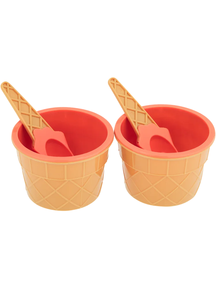4 Piece Ice Cream Bowls Set
