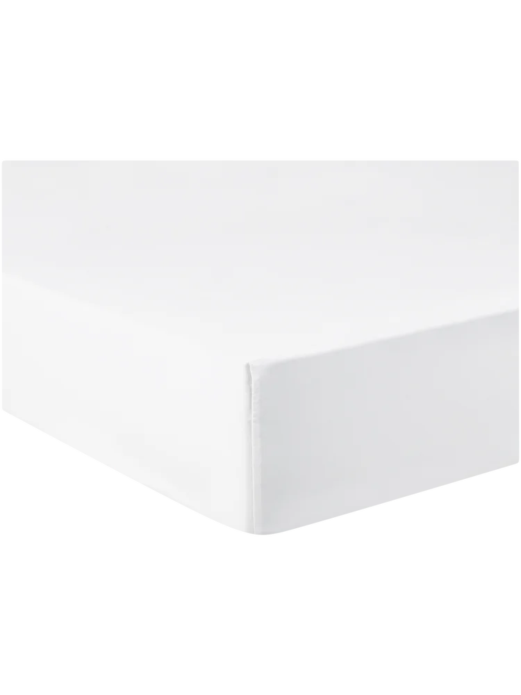 3 Quarter White Fitted Sheet