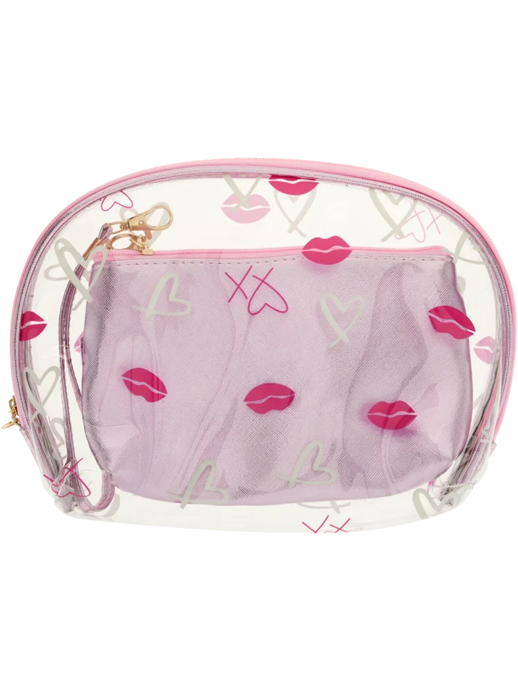 3 Piece Cosmetic Bag Set