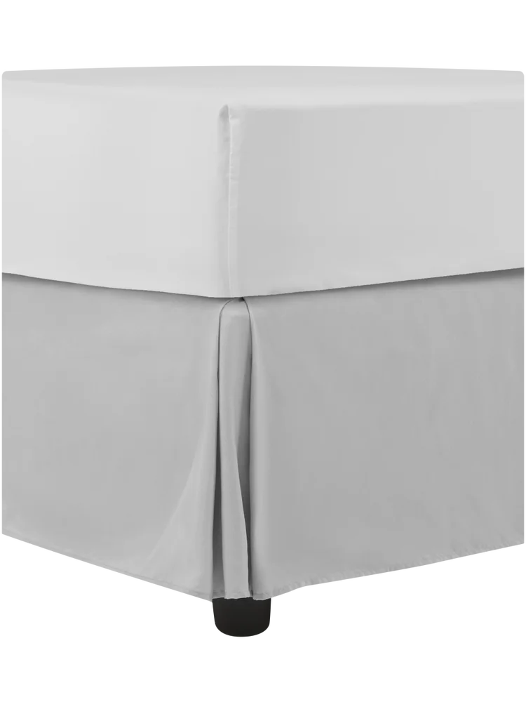 Silver Single Bed Microfibre Bed Base Wrap