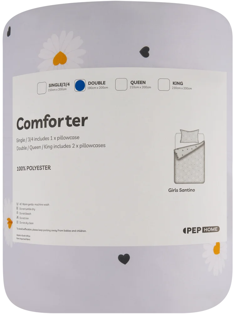 Double Bed Santino Microfibre Kids Comfort (1)