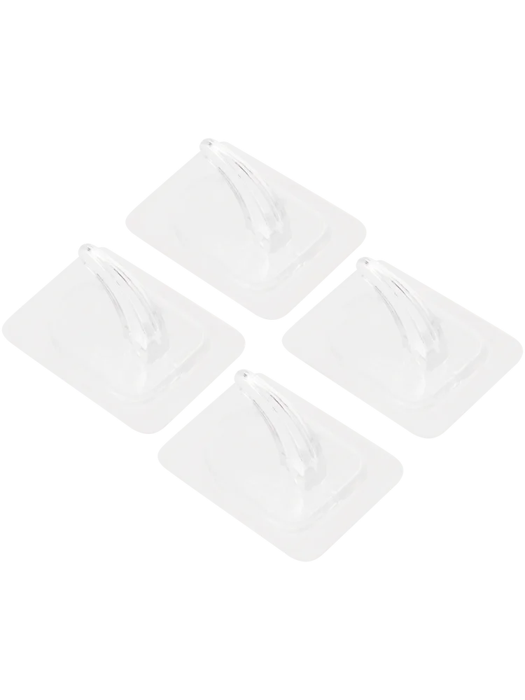4 Piece Self-Adhesive Hook Set
