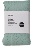 2 Pack Scallop Green Pillow Case