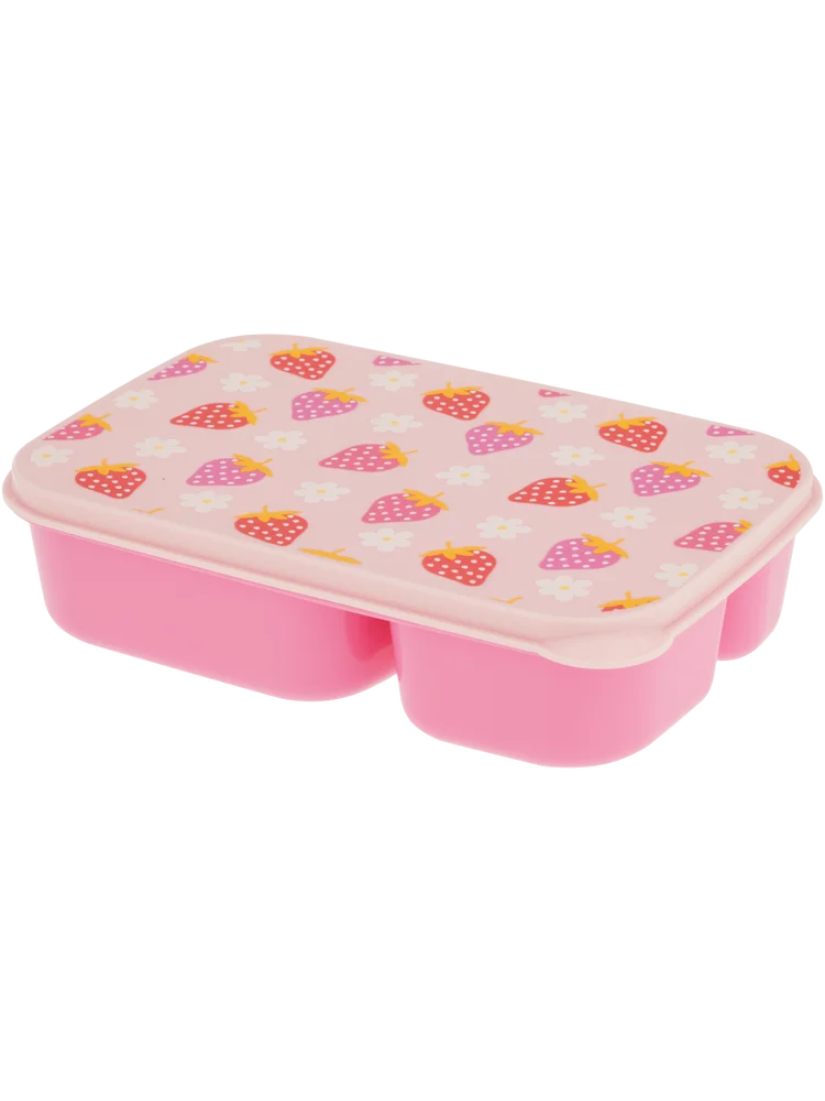 2 Divider Strawberry Lunch Box (1)