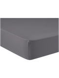 Extra Length Charcoal King Bed Fitted Sheet