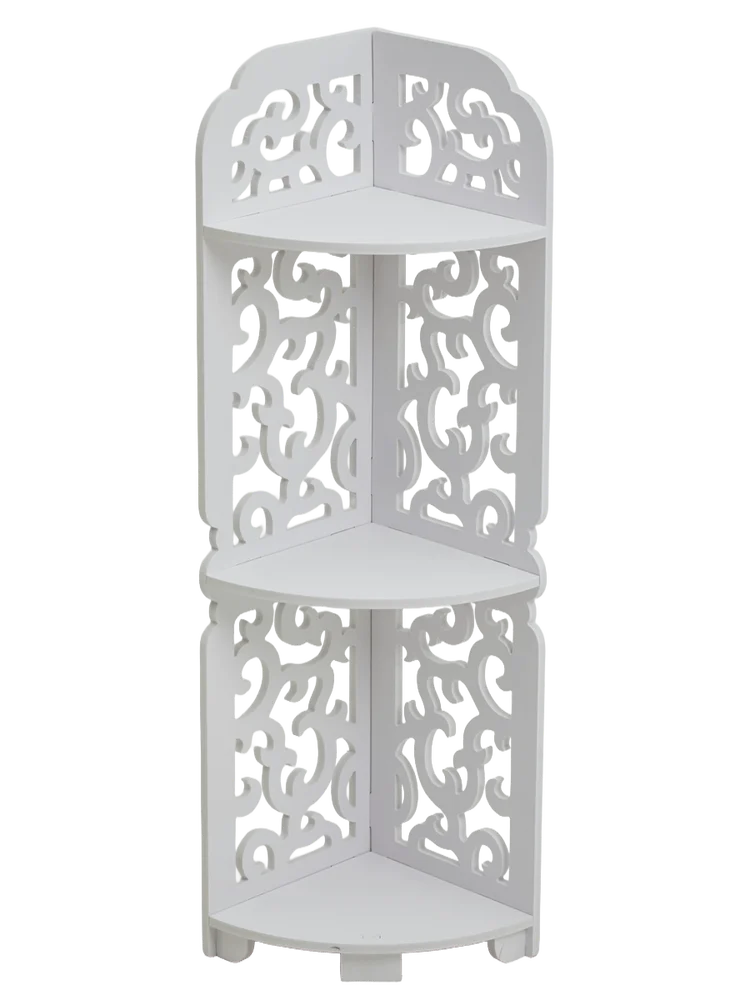 Foldable Filigree Corner Shelf