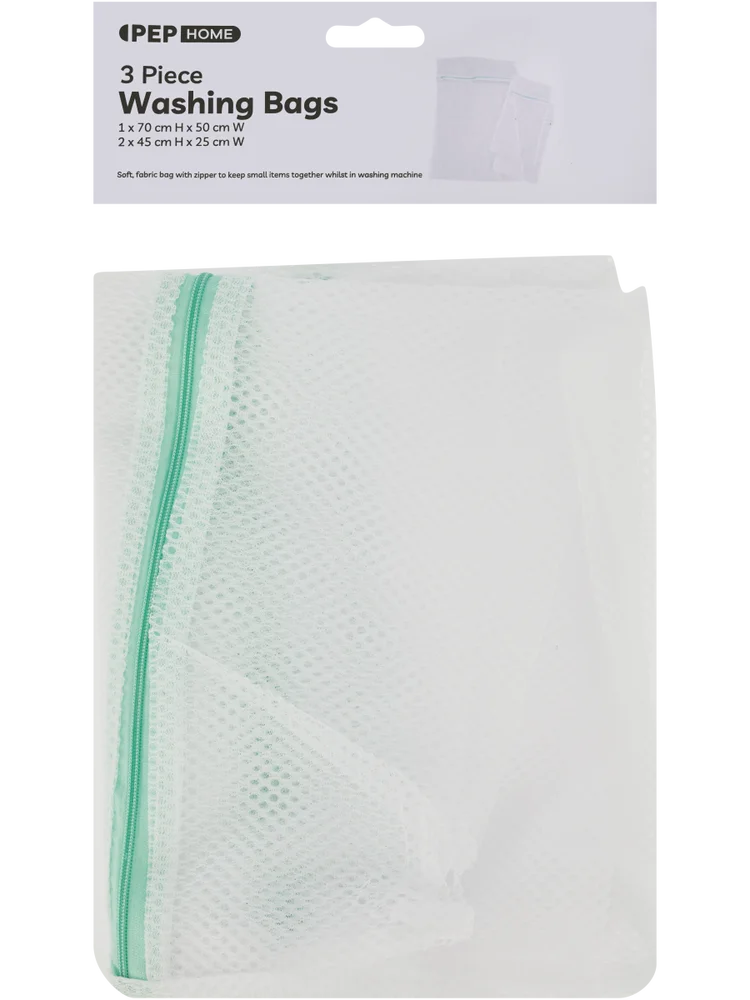 3 Pack Washing Bags