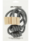Charcoal Knot Curtain Tieback (1)