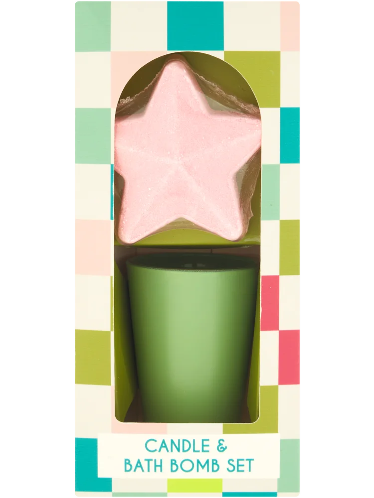Christmas Candle & Bath Bomb Set (2)