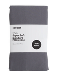Standard Charcoal Pillow Case