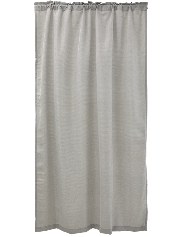 Natural Unlined Macro Linen Curtain