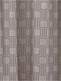 Geo Brown Lined Curtain (2)