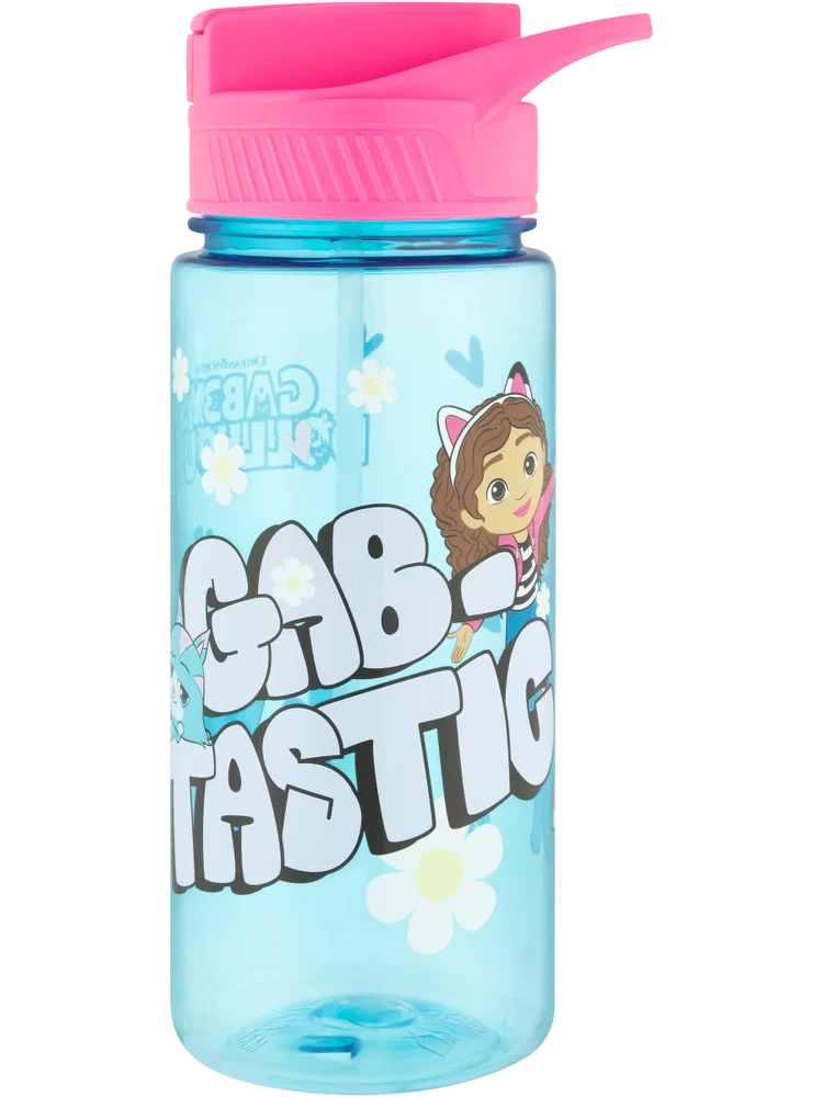 Gabby's Dollhouse Bottle With Straw