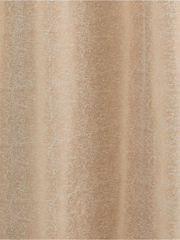 2 Pack Taupe Unlined Curtain (2)