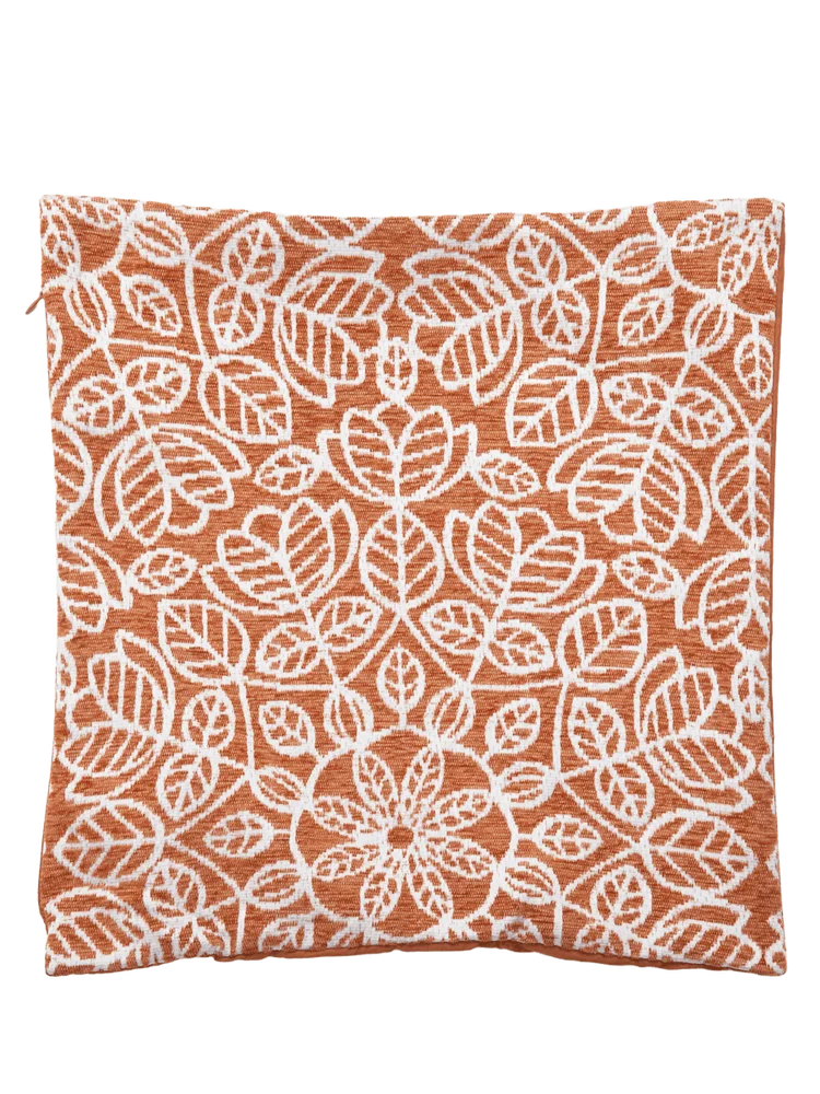 Chenille Orange Scatter Cover