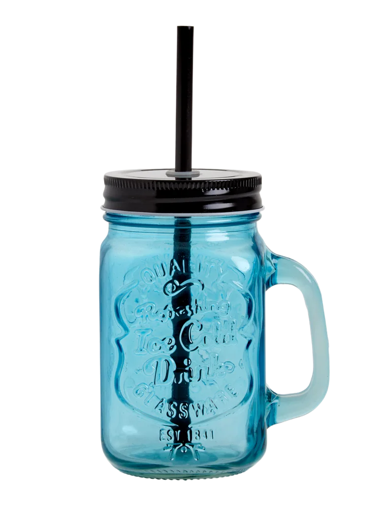 Mason Jar Solid Black Top (4)