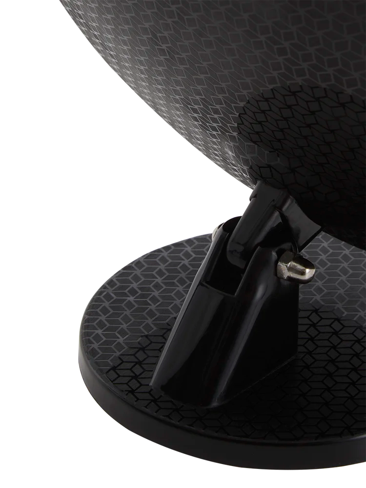 Black Round Mirror On Stand