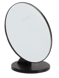 Black Round Mirror On Stand