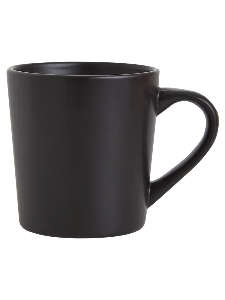 Black Fancy Mug