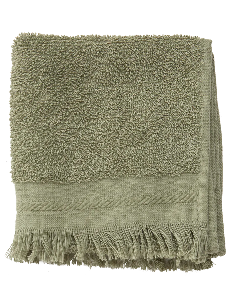 Green Guest Towel