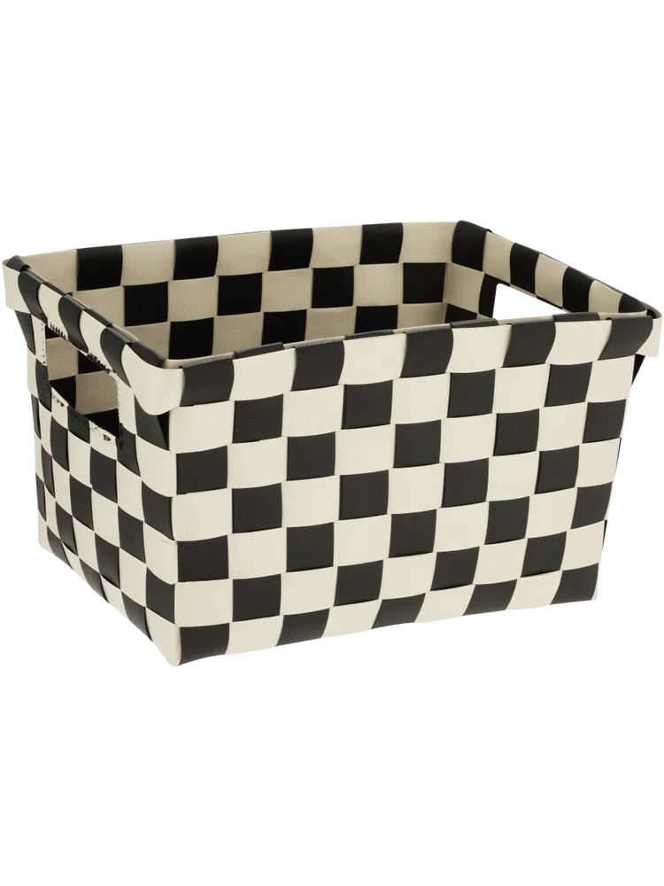 Weaved Paper Basket Rectangular (1)
