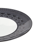 Black and White Dinner Plate (1)