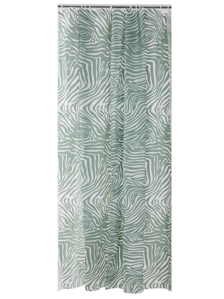 Green Shower Curtain (2)
