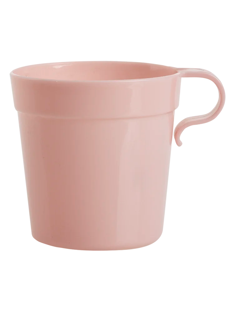 Light Pink Plastic Mug