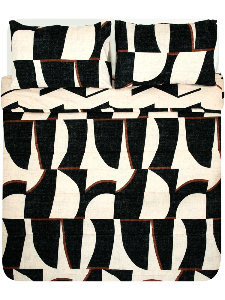 Queen Bed Kalamari Microfibre Print Comfort (1)