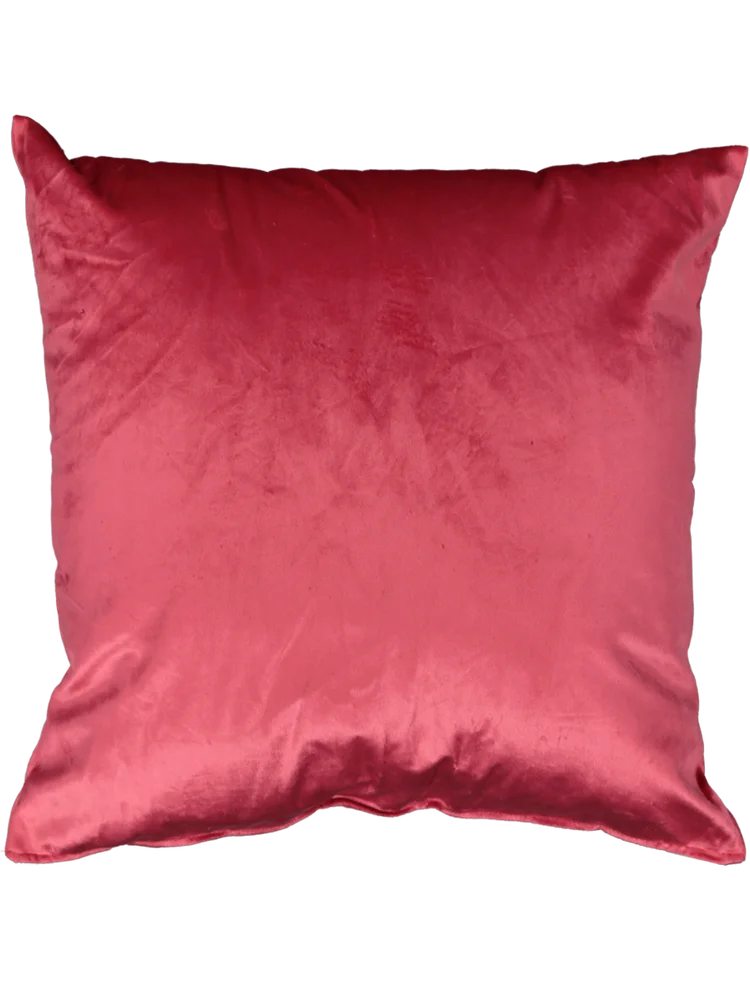 Pink Velvet Scatter Cushion 45x45cm