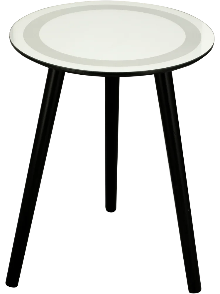 Side Table With Glass Top