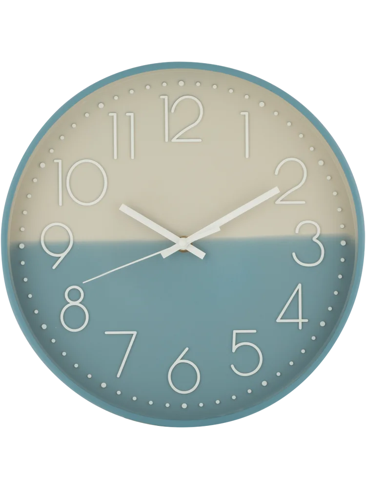 Blue Ombre Clock