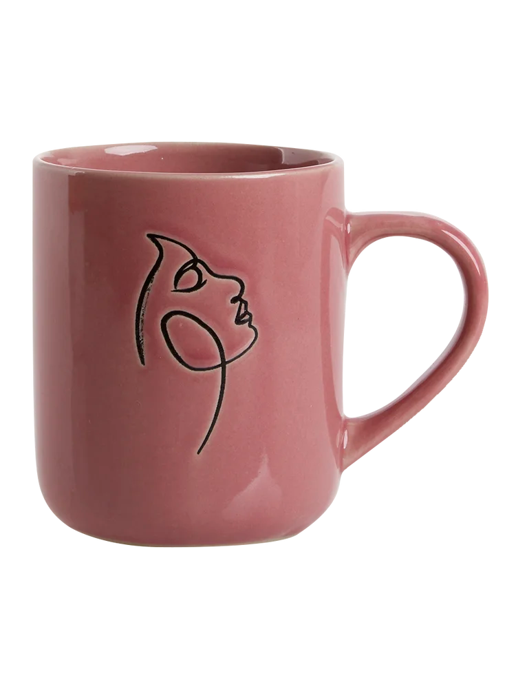 Embossed Moira Mug