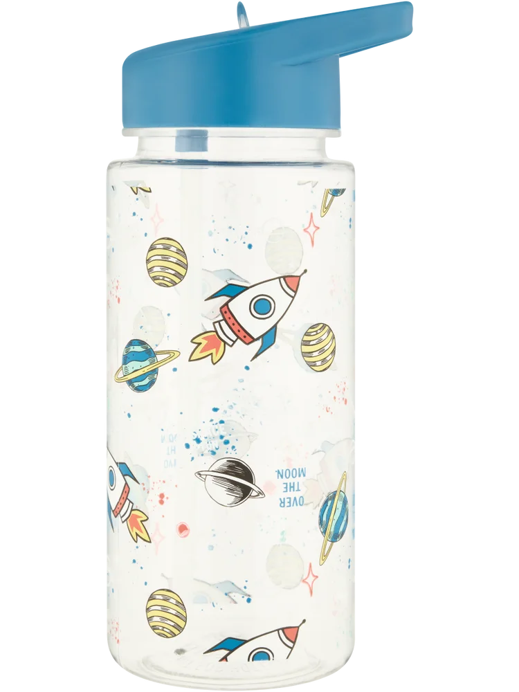 Spaceships Bottle With Straw