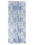 Blue Tile Shower Curtain (2)