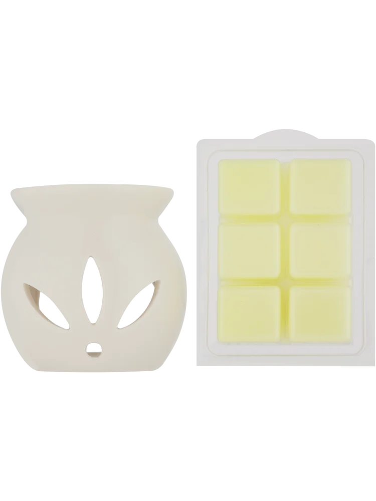 Vanilla Oil Burner & Wax Melts Set