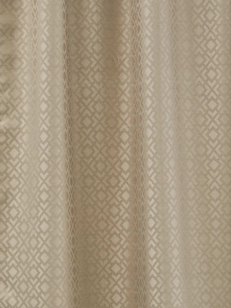 2 Pack Natural Unlined Shine Curtain