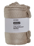 Single Embossed Blanket
