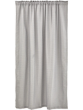 Grey Unlined Macro Linen Curtain 140x218cm (2)