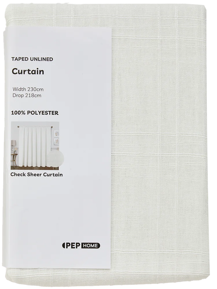 Sheer Curtain 230x218cm