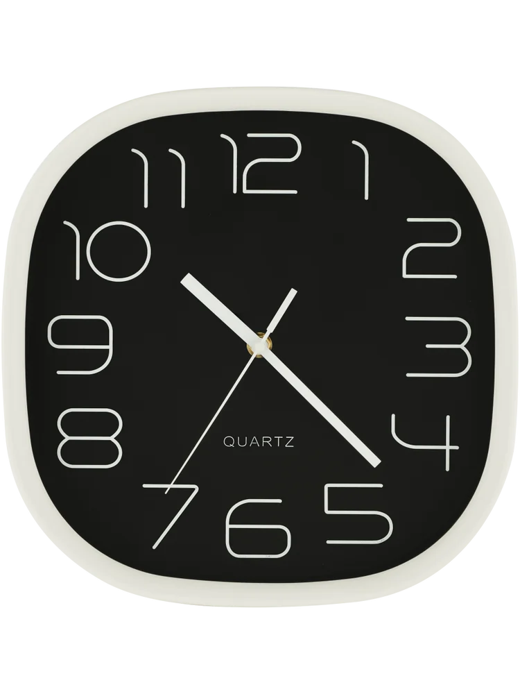 Square Black Clock