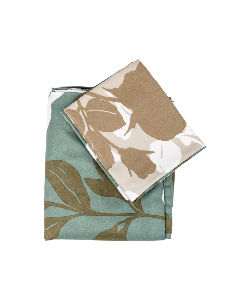 Flowered Queen Bed Duvet Cover