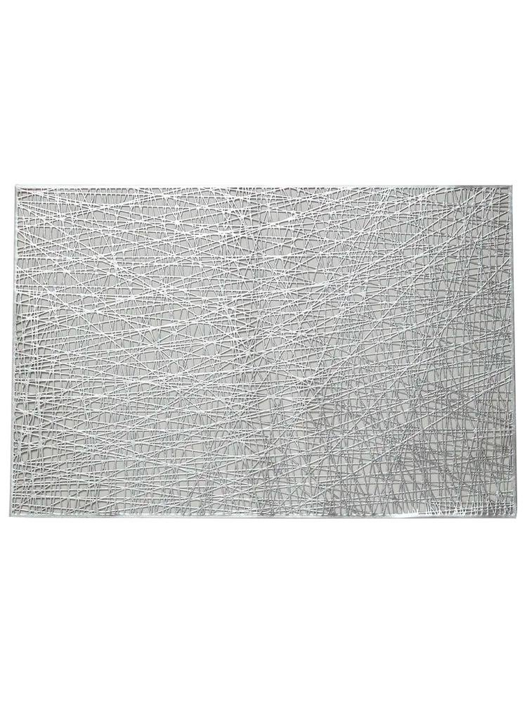Rectangular Silver Placemat
