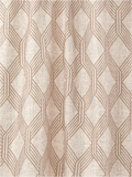 Geo Unlined Microfiber Curtain (2)