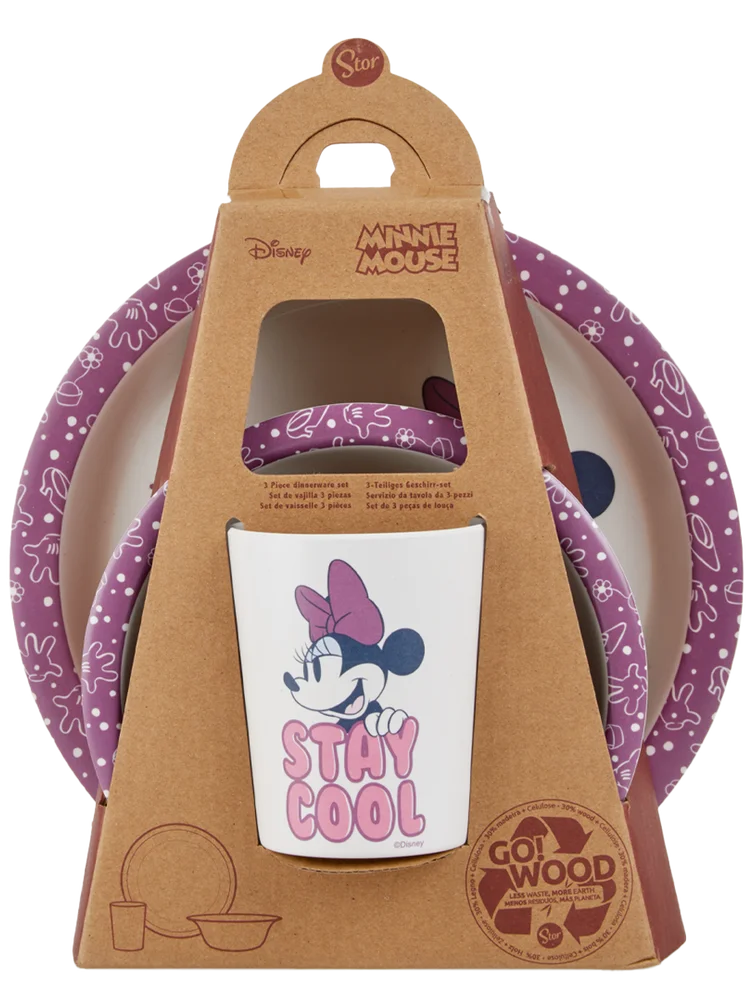 3 Piece Minnie Mouse Set
