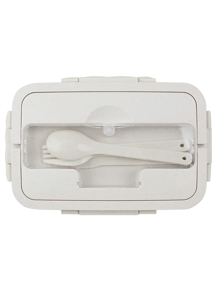 4 Piece Natural Lunch Box Set