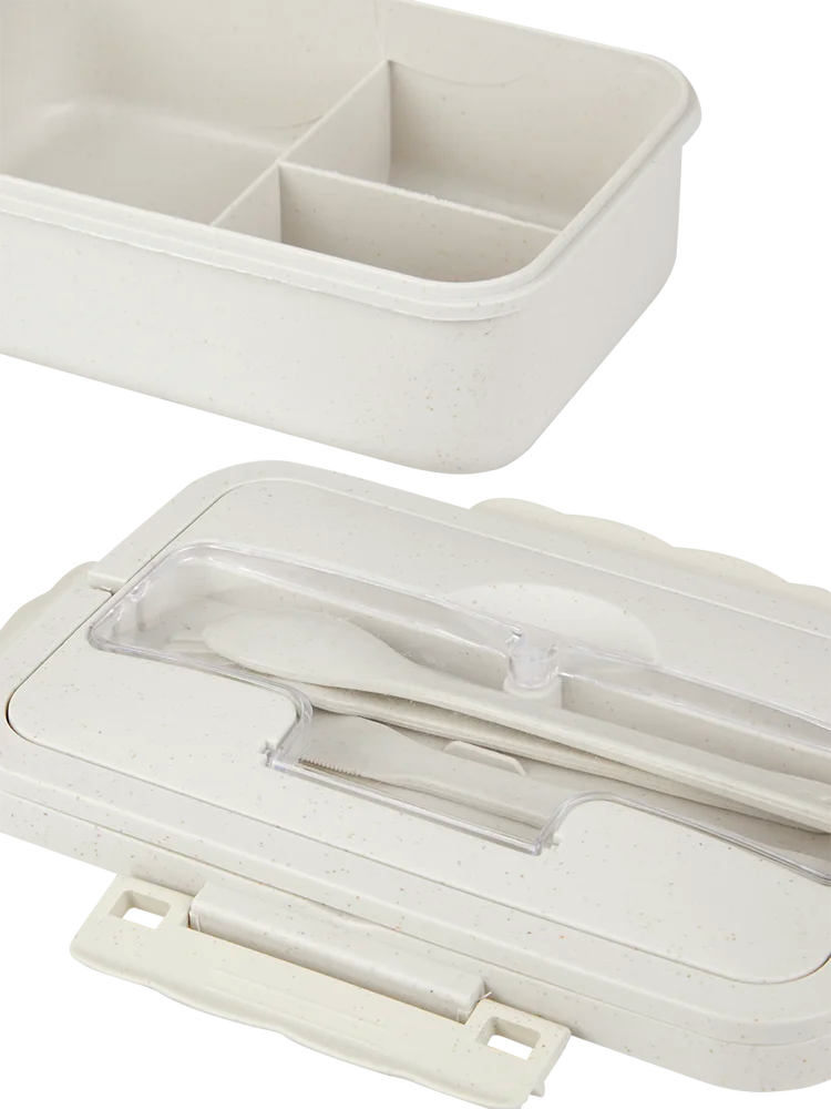 4 Piece Natural Lunch Box Set (2)