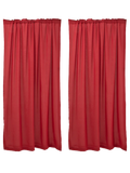2 Pack Dark Red Lined Curtain (1)