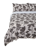 Queen Bed Leaves Duvet Cover