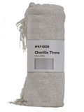 Chenille Cream Throw